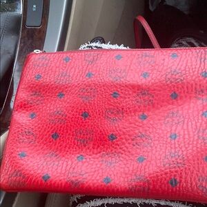 Red Designer Clutch